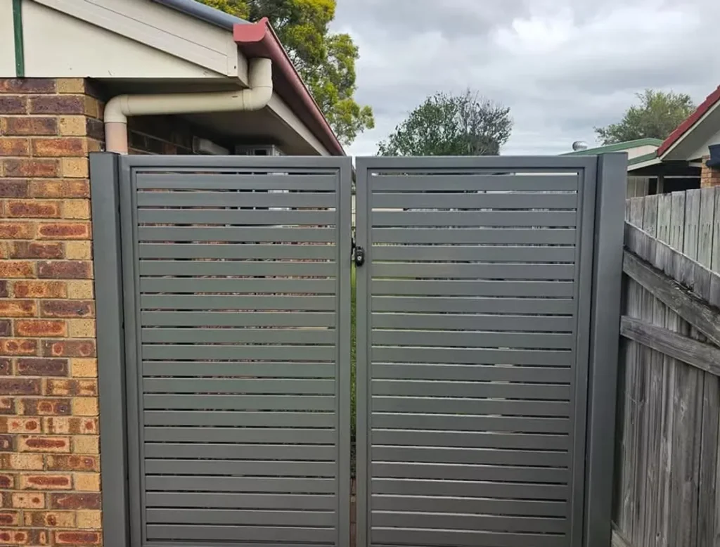 Aluminium Slat Gates